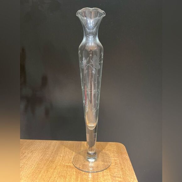 Princess House | Crystal Fluted Bud Vase Heritage - Picture 1 of 4